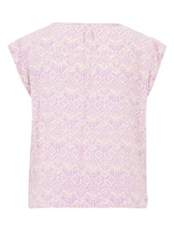 Cartoon Damen Casual-Bluse in mehrfarbig