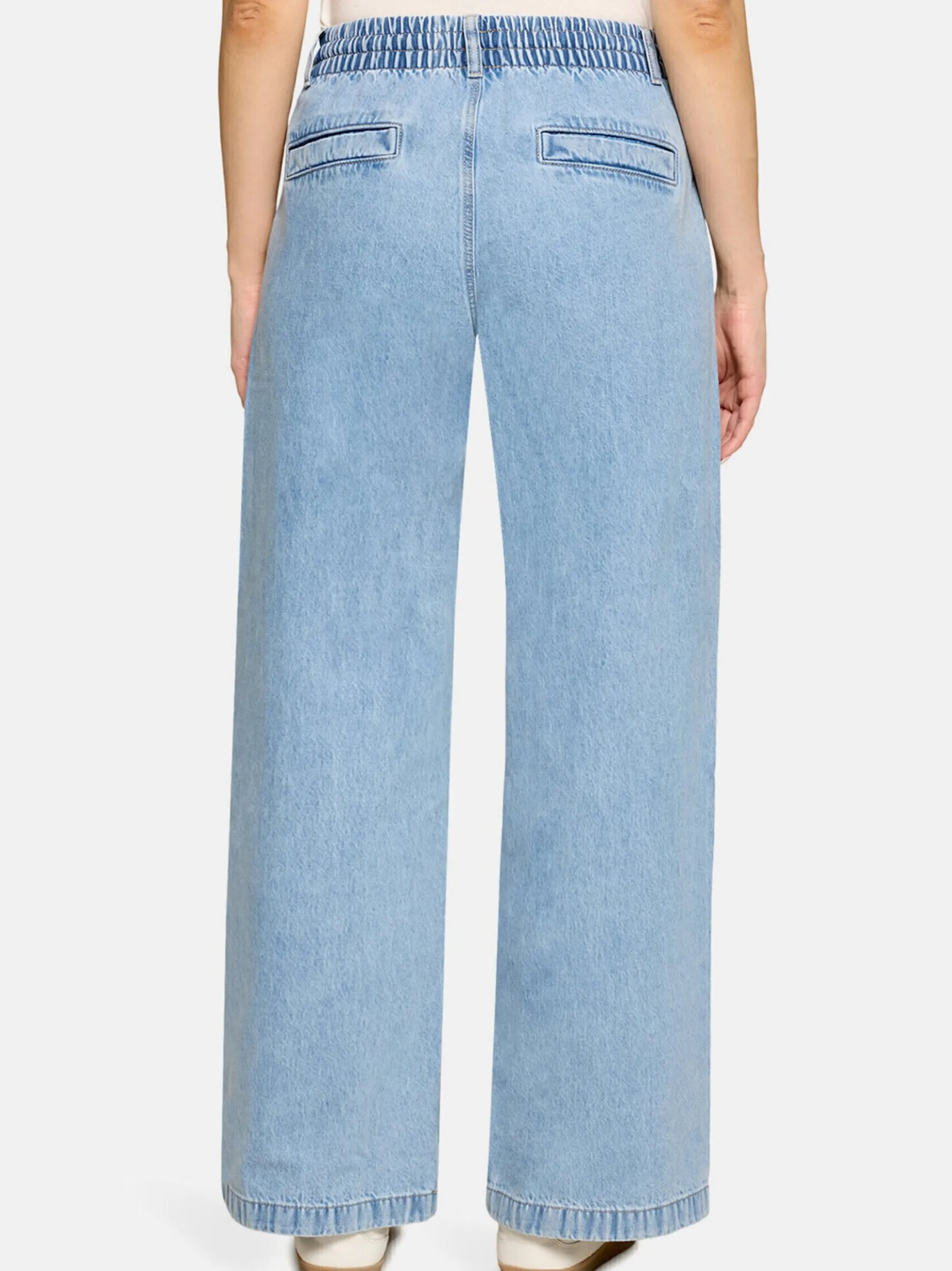 Cartoon Damen Casual-Hose in blau