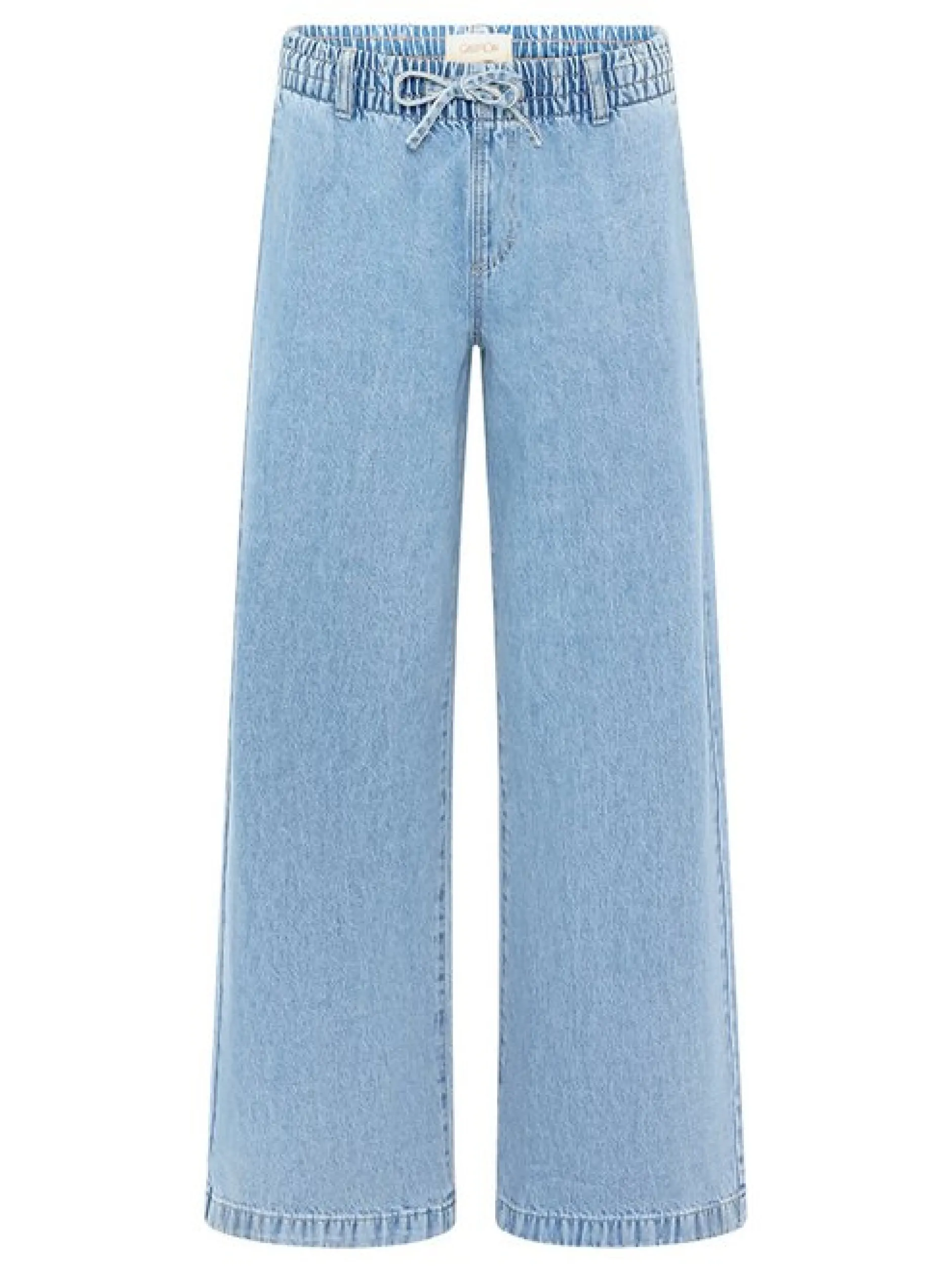 Cartoon Damen Casual-Hose in blau