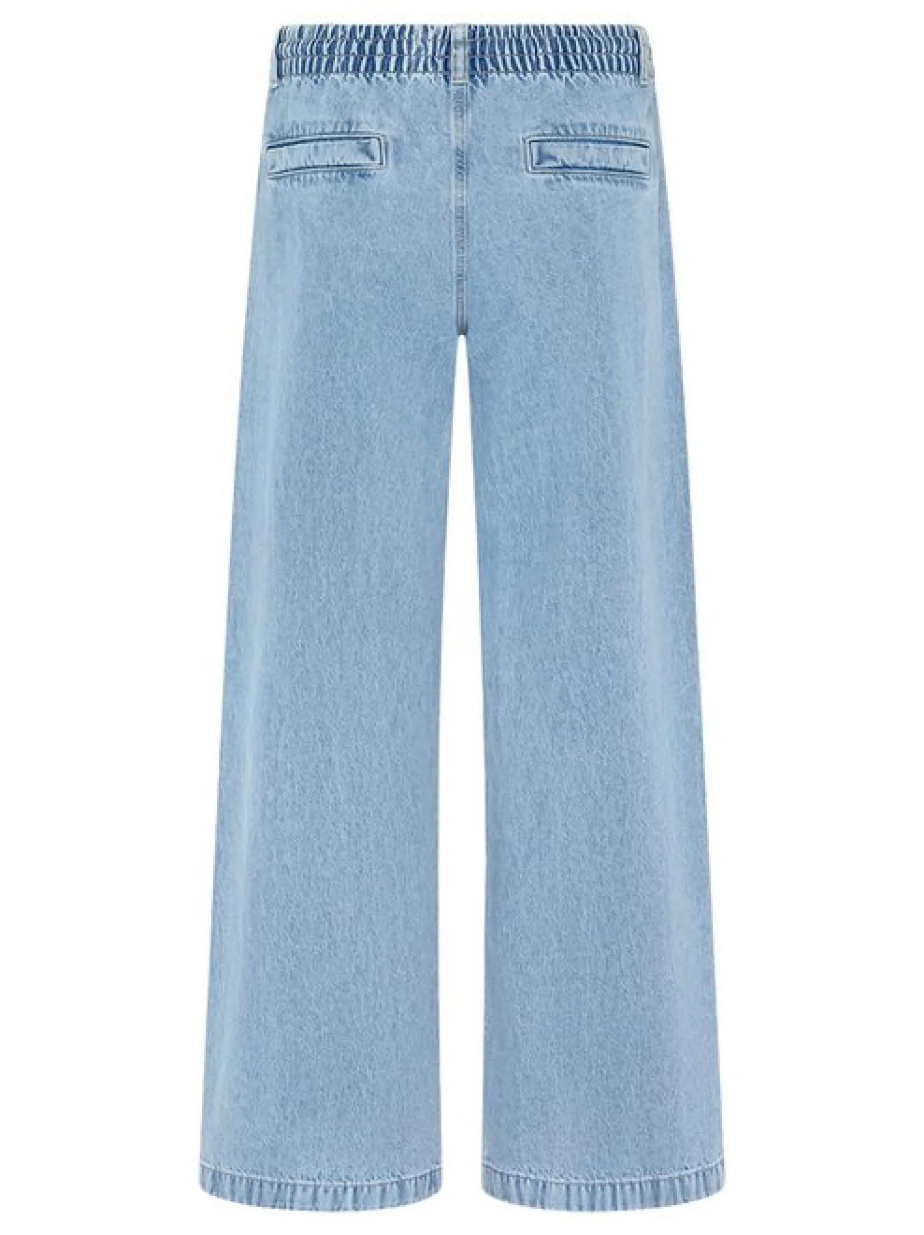 Cartoon Damen Casual-Hose in blau