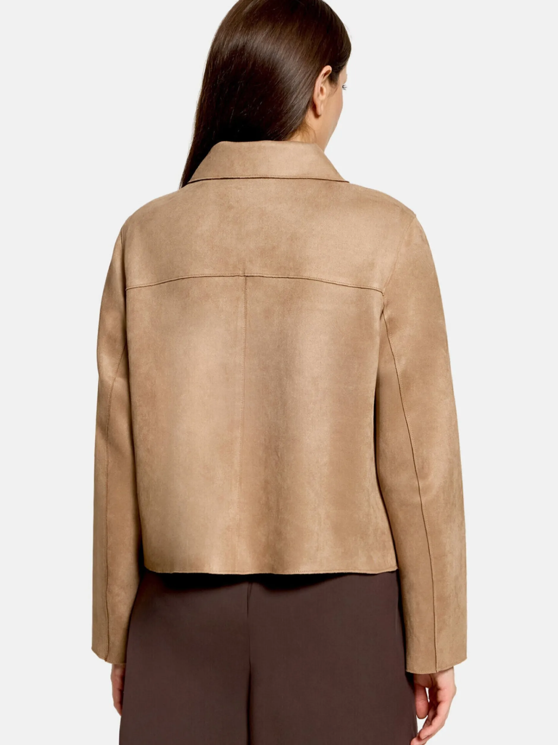 Cartoon Damen Casual-Jacke in beige