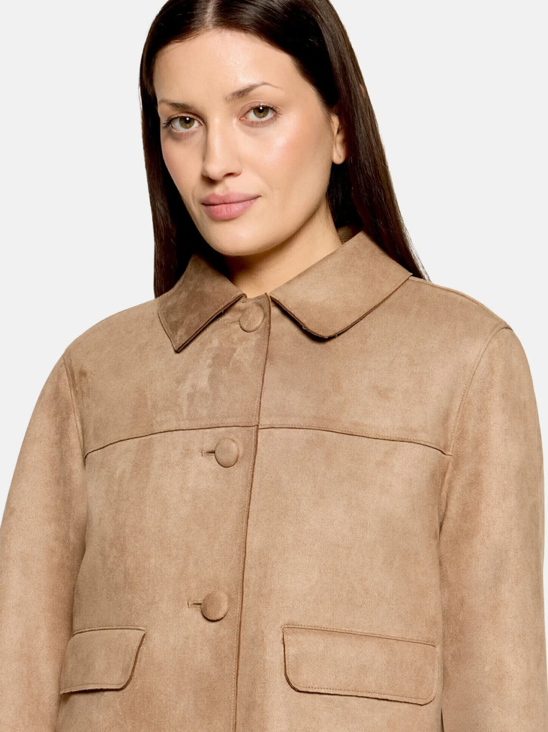 Cartoon Damen Casual-Jacke in beige