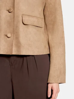 Cartoon Damen Casual-Jacke in beige