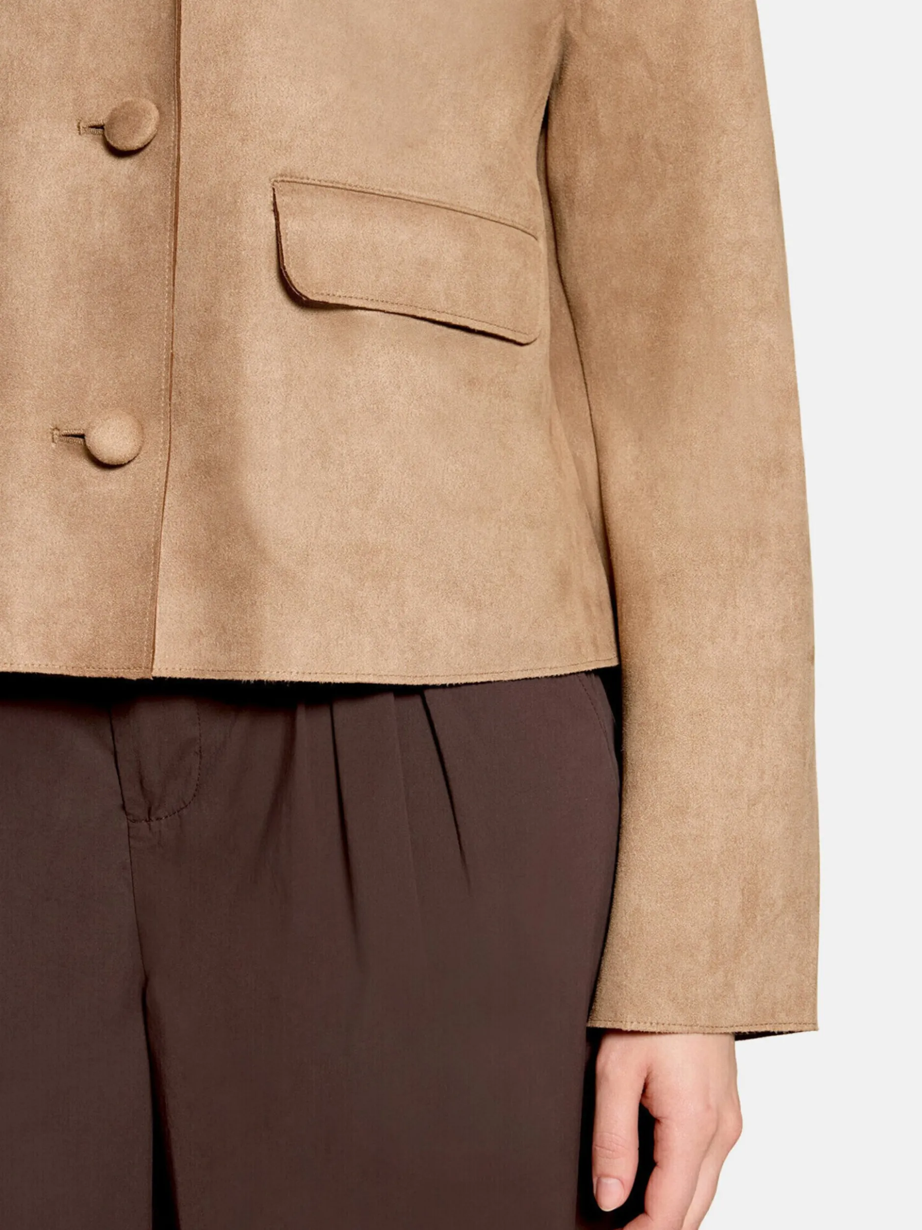 Cartoon Damen Casual-Jacke in beige