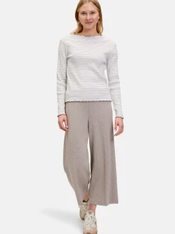 Cartoon Damen Culotte in schwarz mehrfarbig