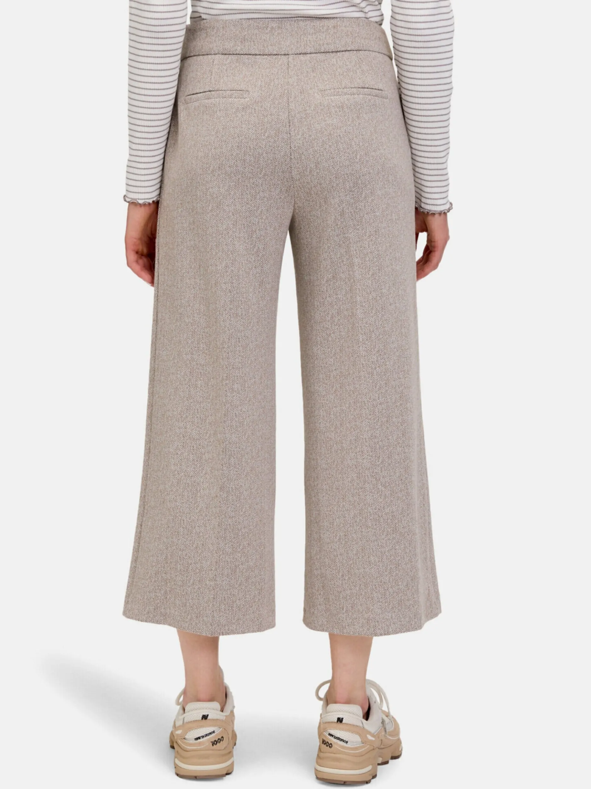 Cartoon Damen Culotte in schwarz mehrfarbig