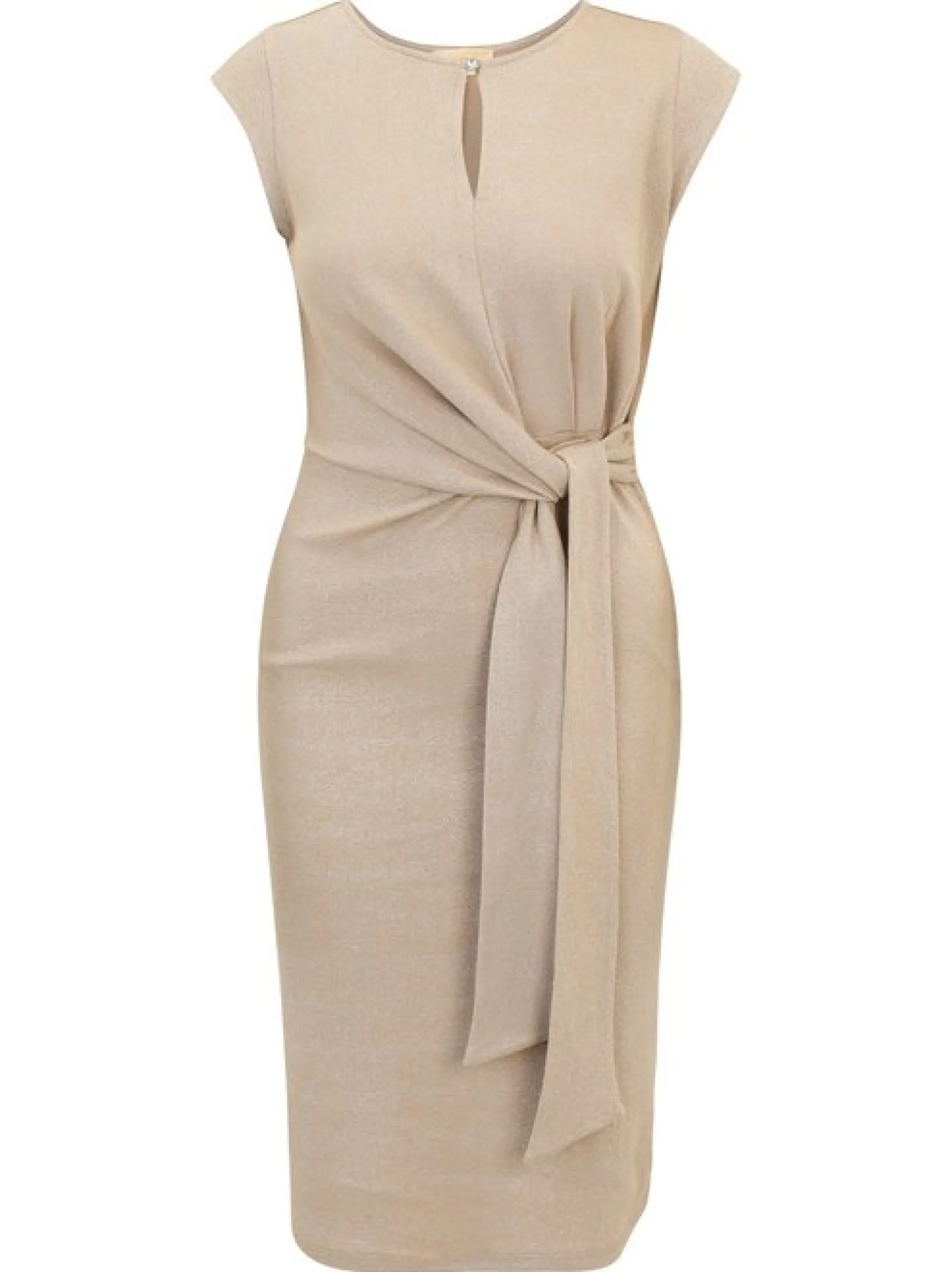 Cartoon Damen Jerseykleid in beige