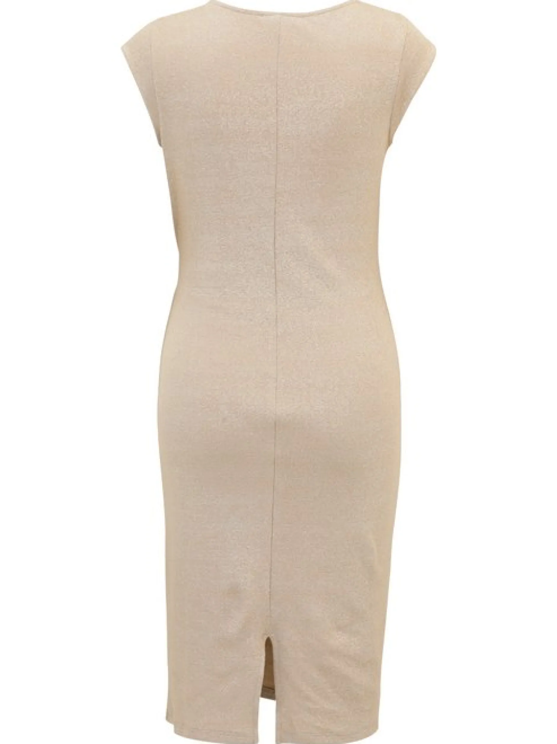 Cartoon Damen Jerseykleid in beige