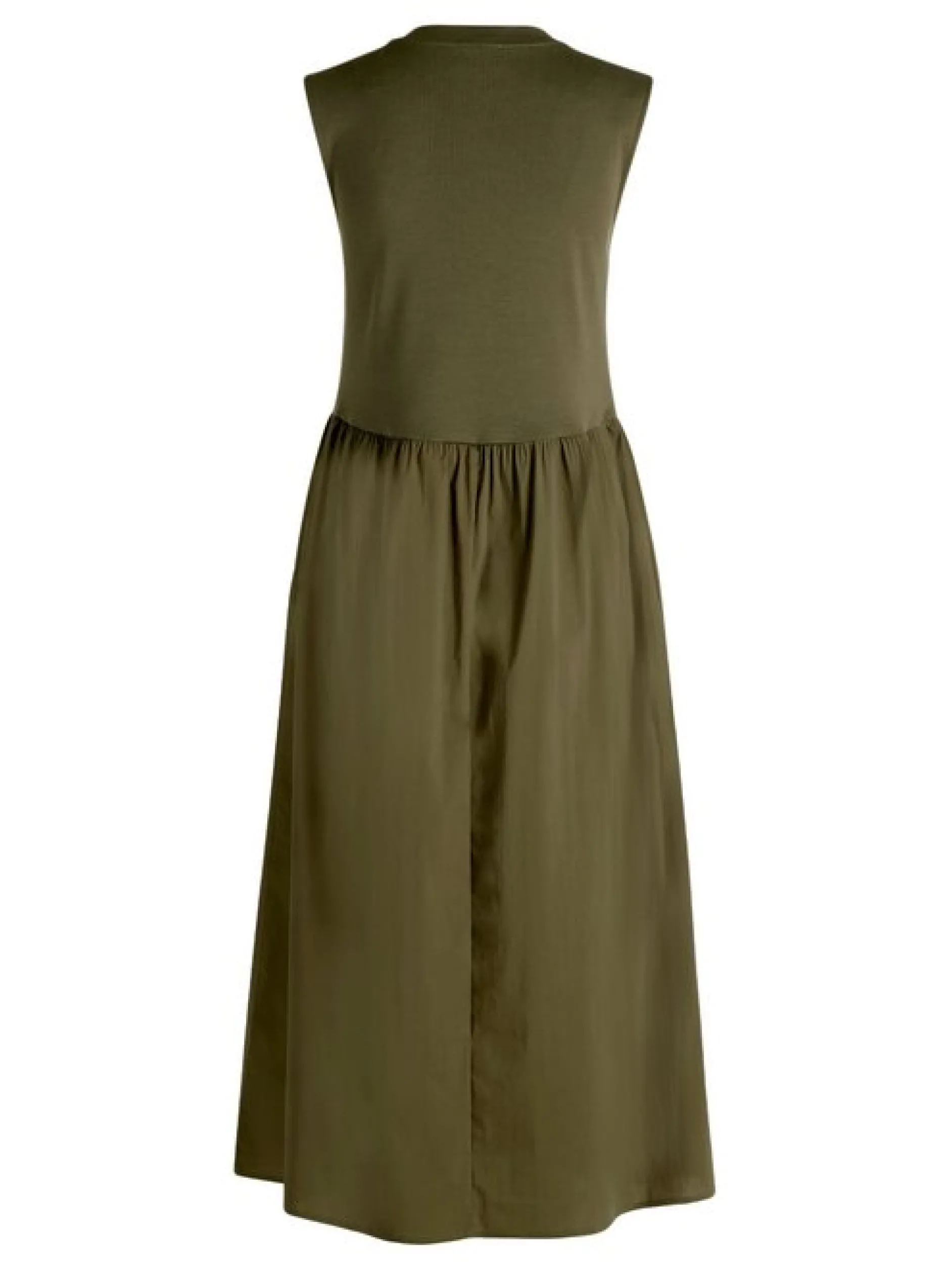 Cartoon Damen Kleid in khaki
