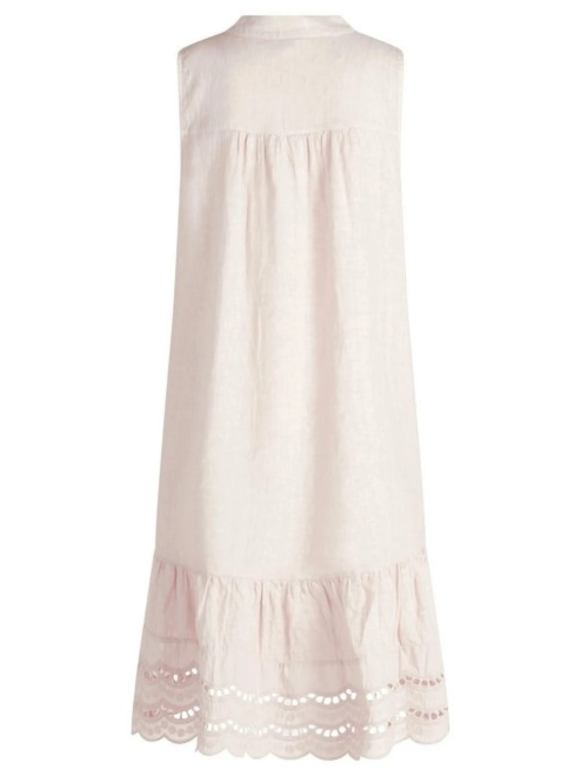 Cartoon Damen Kleid in weiß