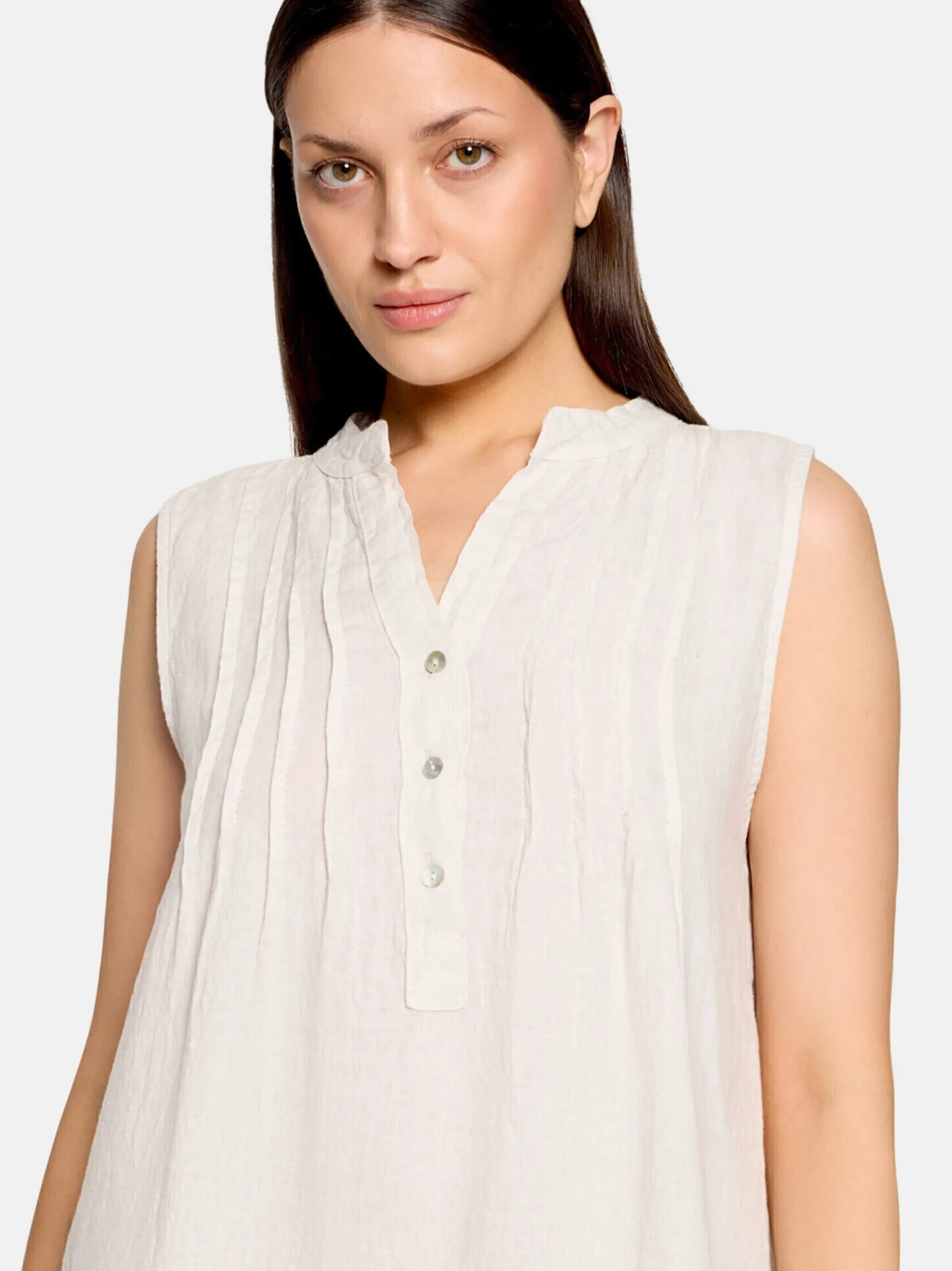 Cartoon Damen Kleid in weiß