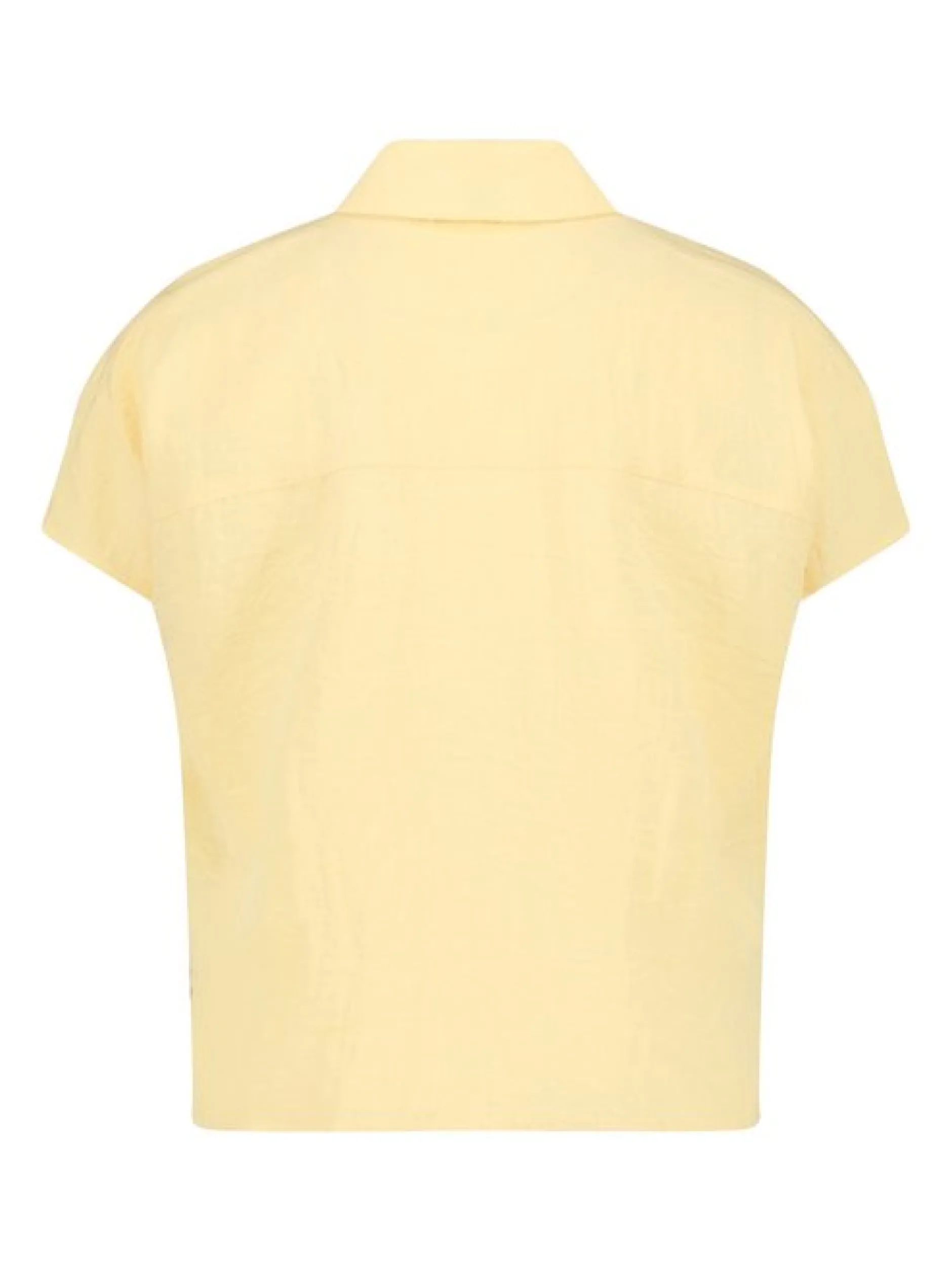 Cartoon Damen Oversize-Bluse in gelb