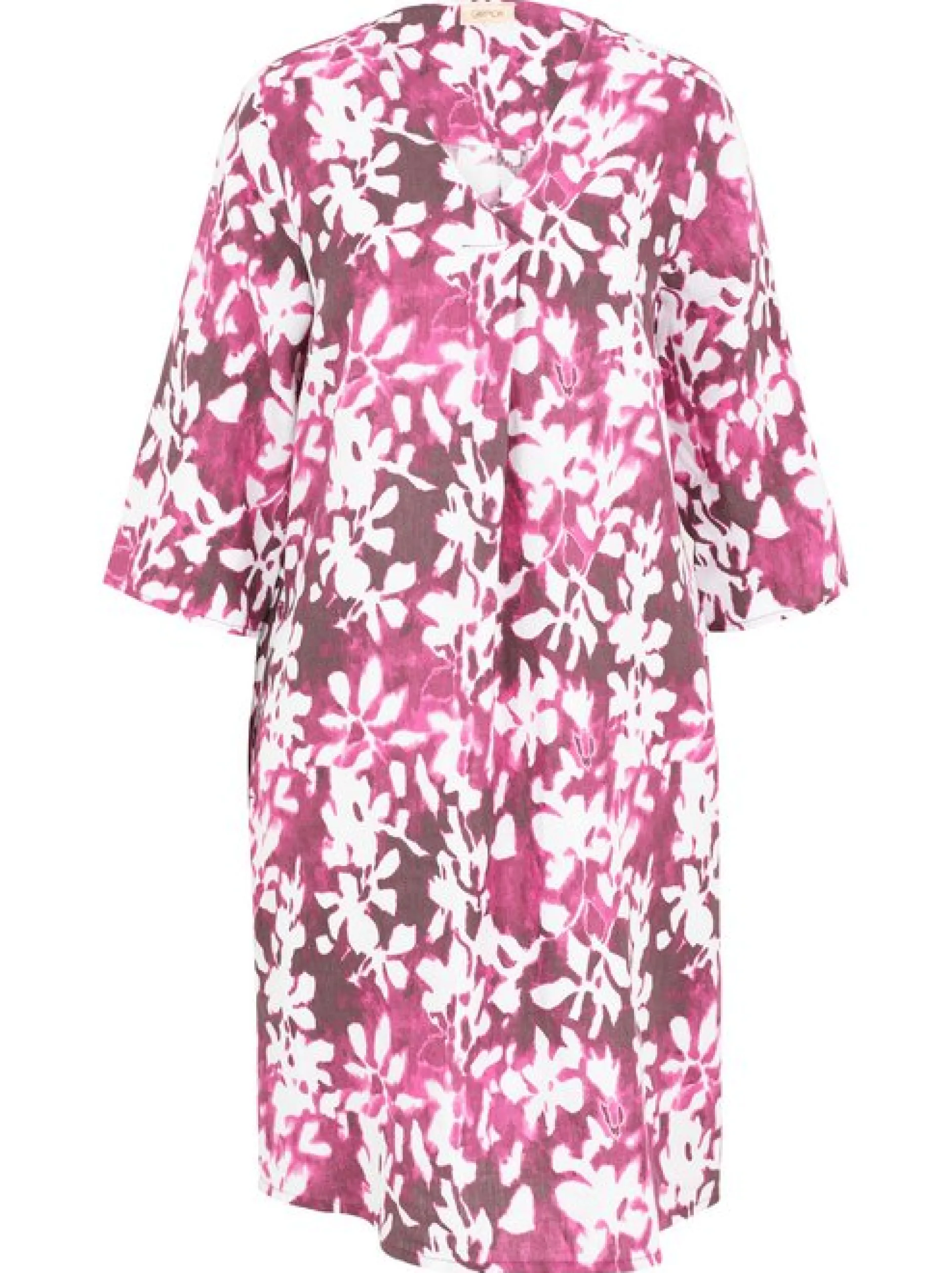 Cartoon Damen Sommerkleid in lila mehrfarbig