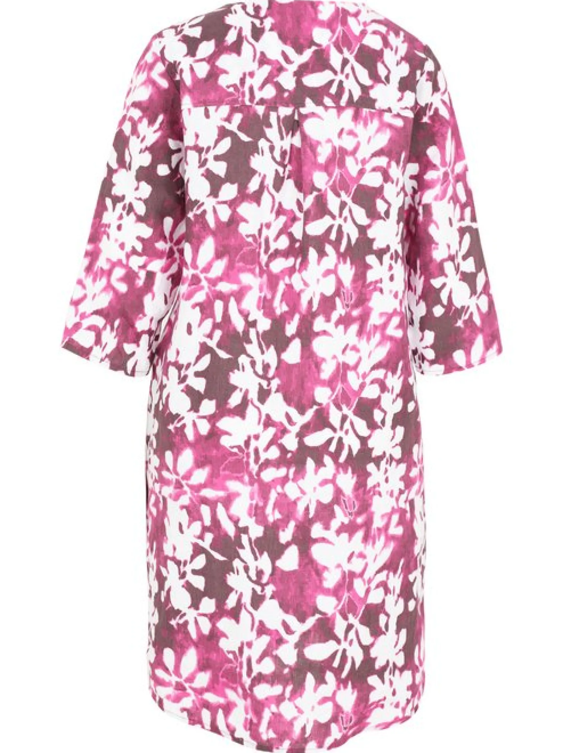 Cartoon Damen Sommerkleid in lila mehrfarbig
