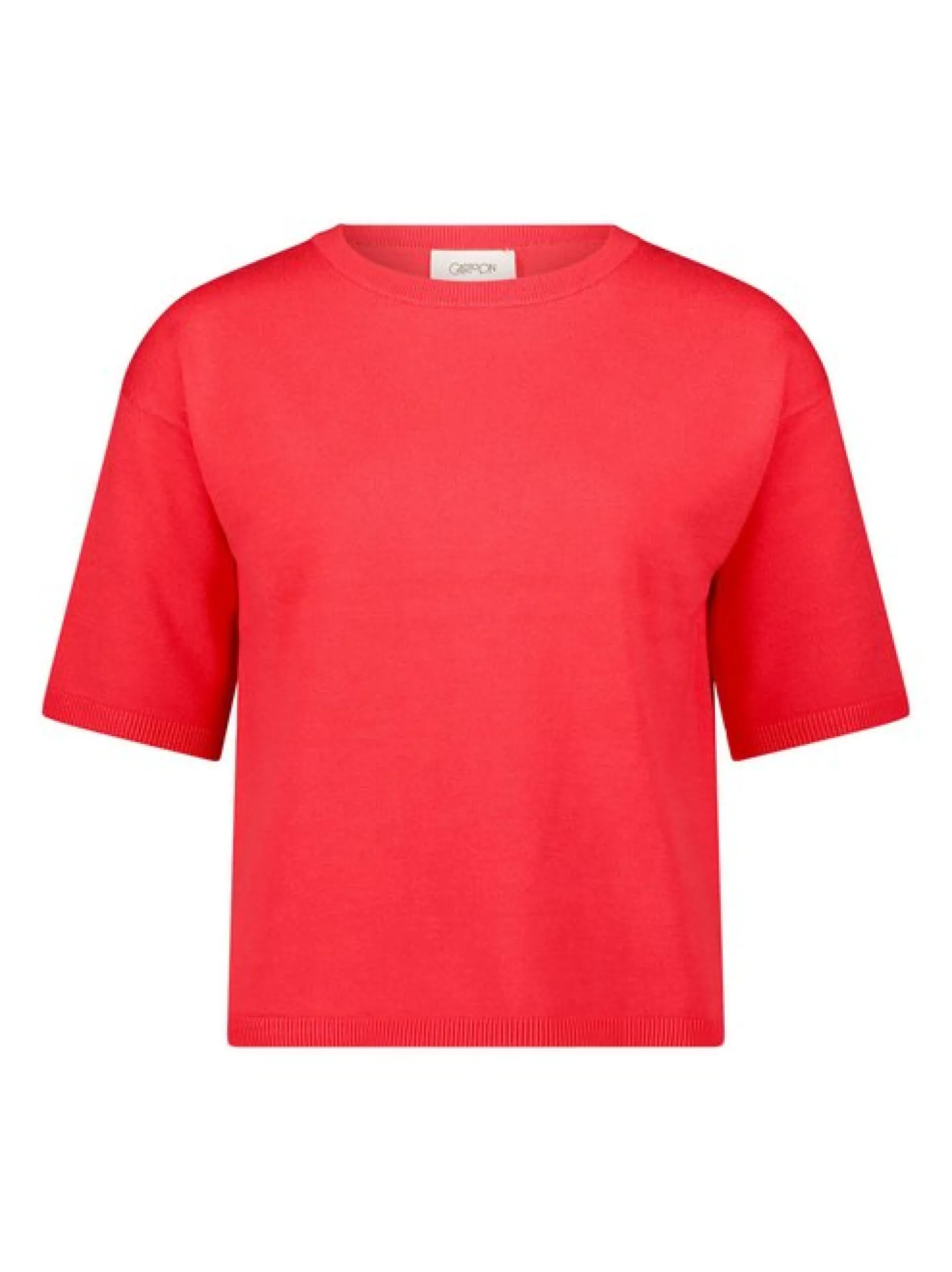 Cartoon Damen Strickpullover in rot