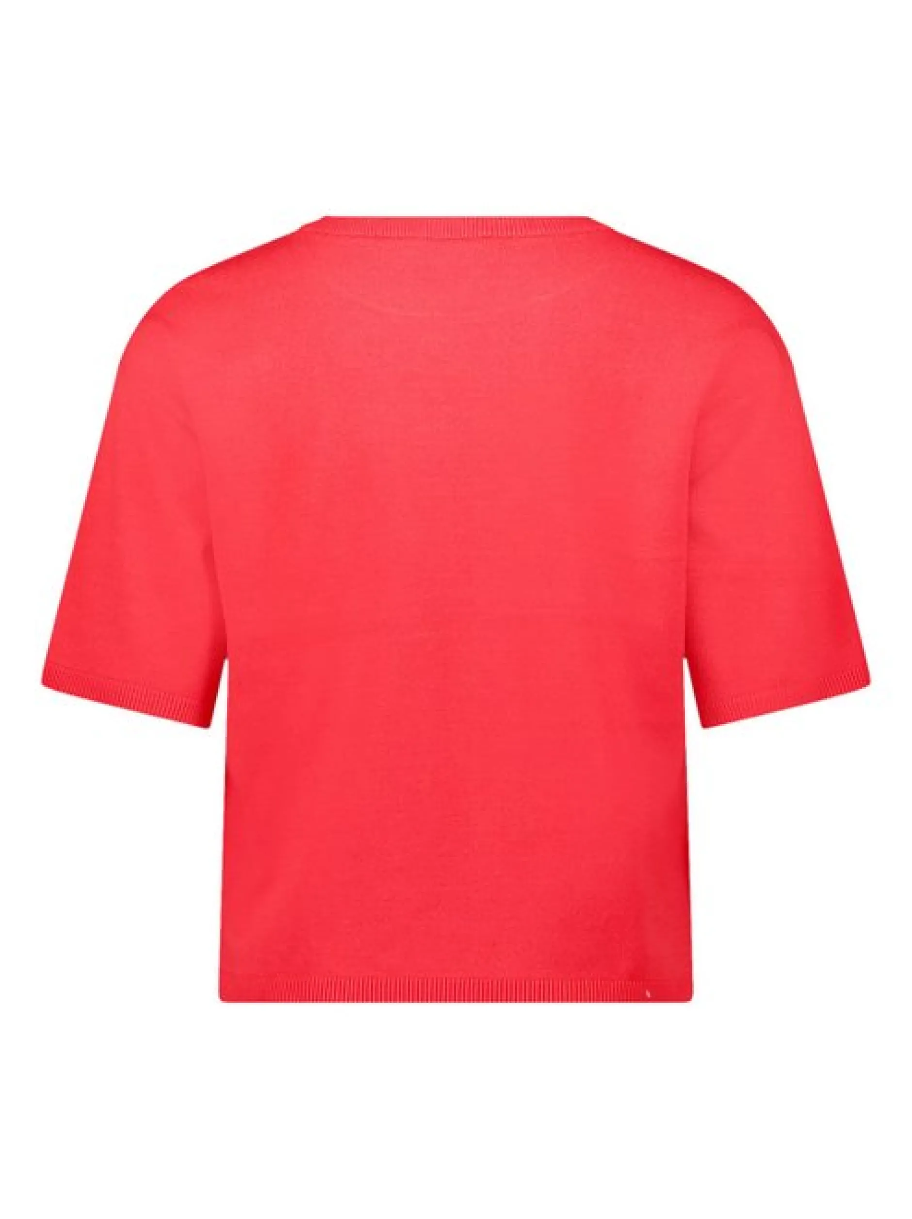 Cartoon Damen Strickpullover in rot