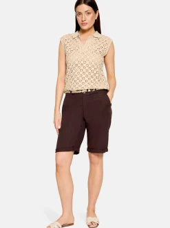 Cartoon Damen Top in beige ecru
