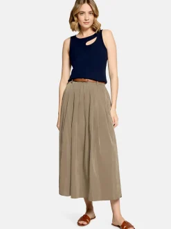 Cartoon Damen Top in blau