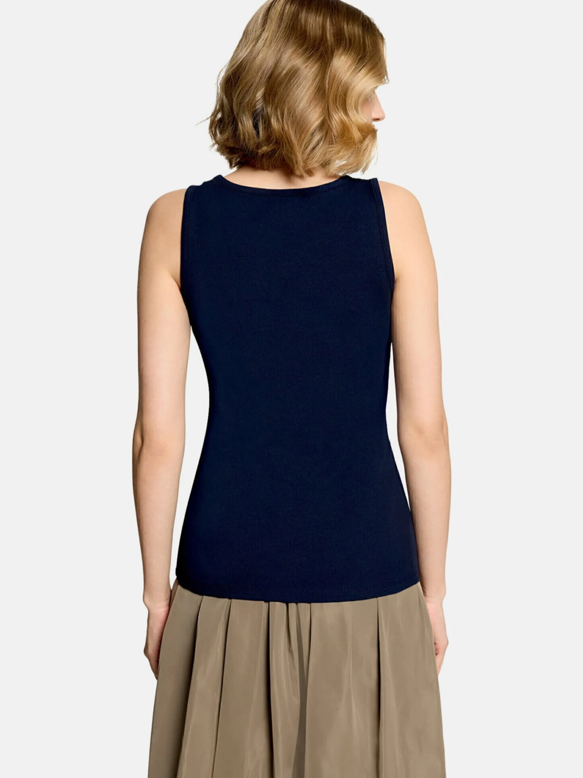 Cartoon Damen Top in blau