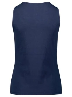 Cartoon Damen Top in blau