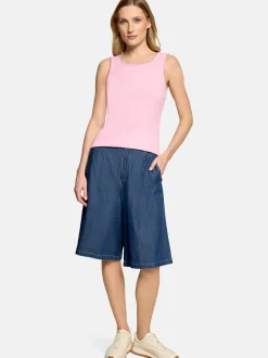 Cartoon Damen Top in flieder