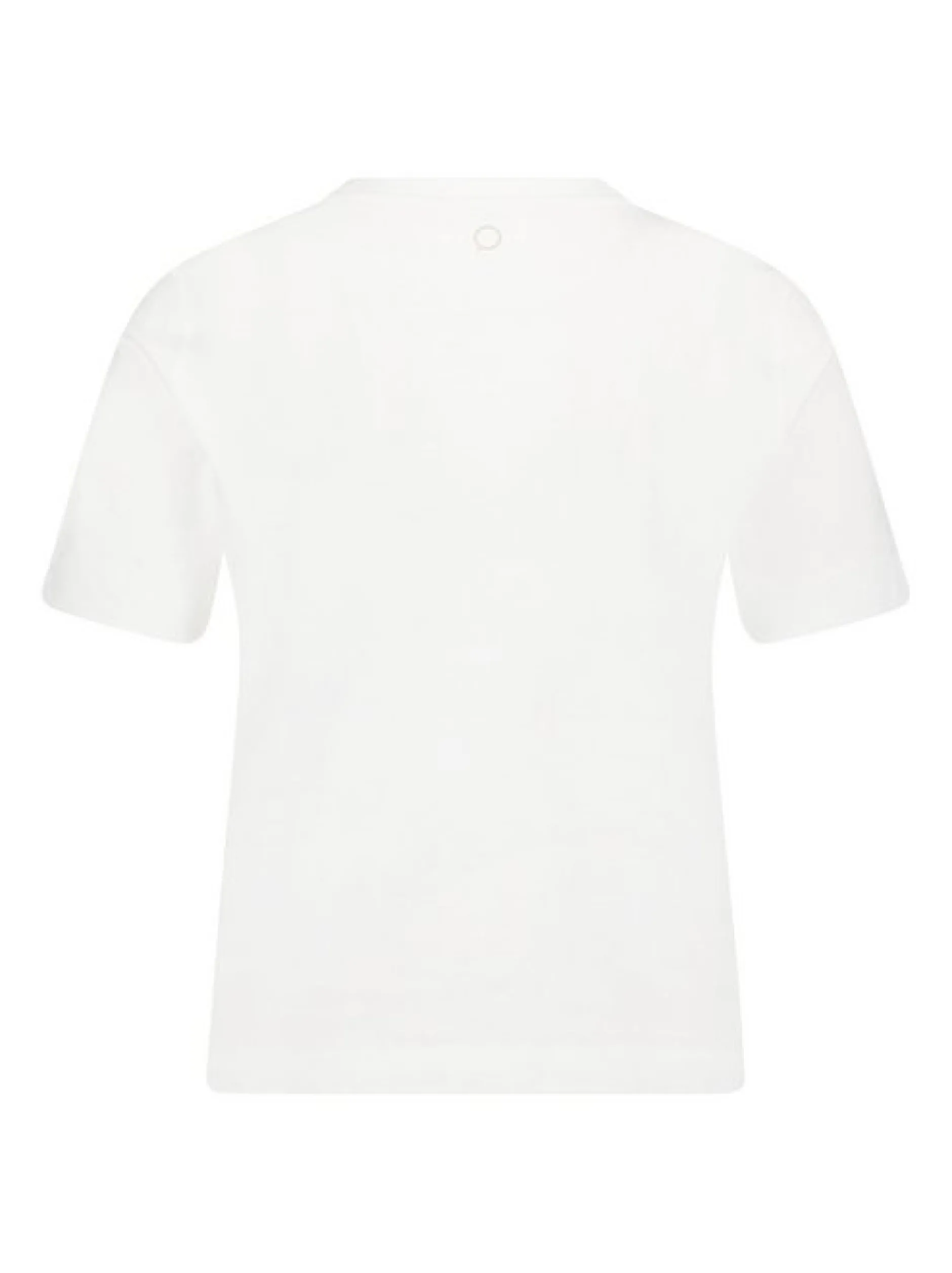 Cartoon Damen T-Shirt in weiß