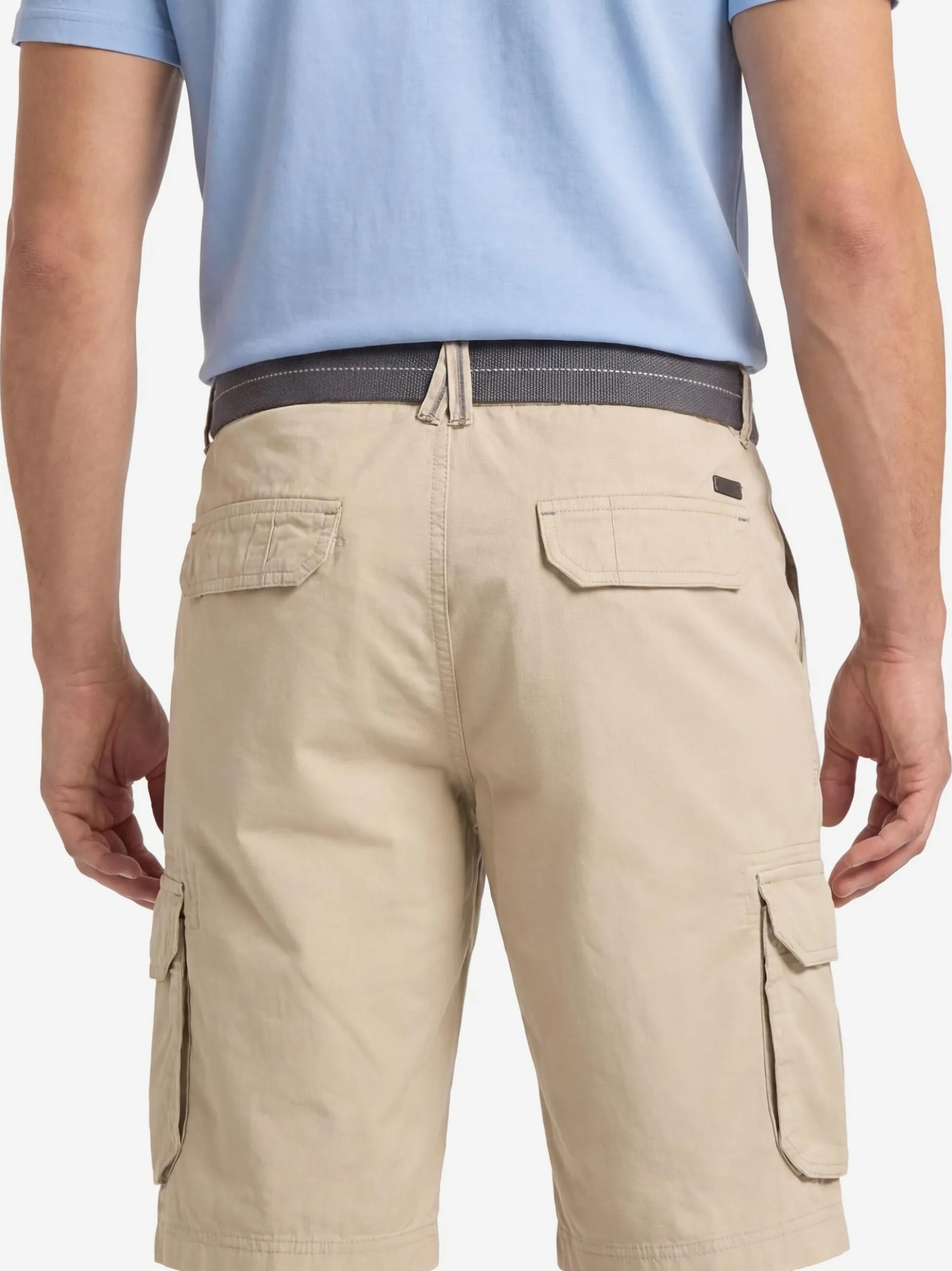CASAMODA Herren Cargoshorts - Basic in beige