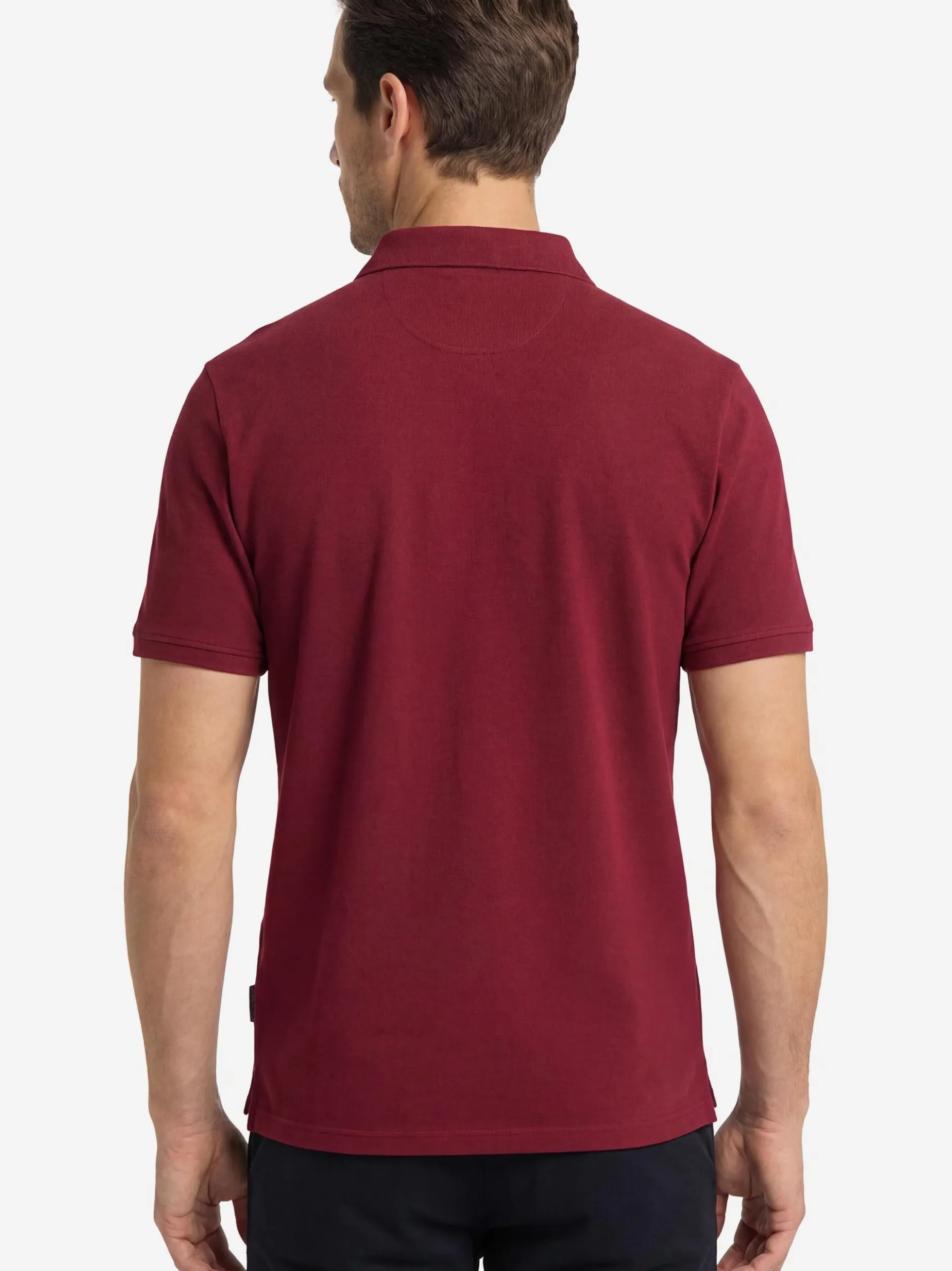 CASAMODA Herren Poloshirt in rot