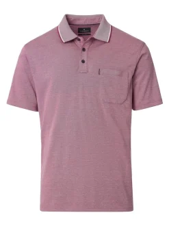 CASAMODA Herren Poloshirt in rot