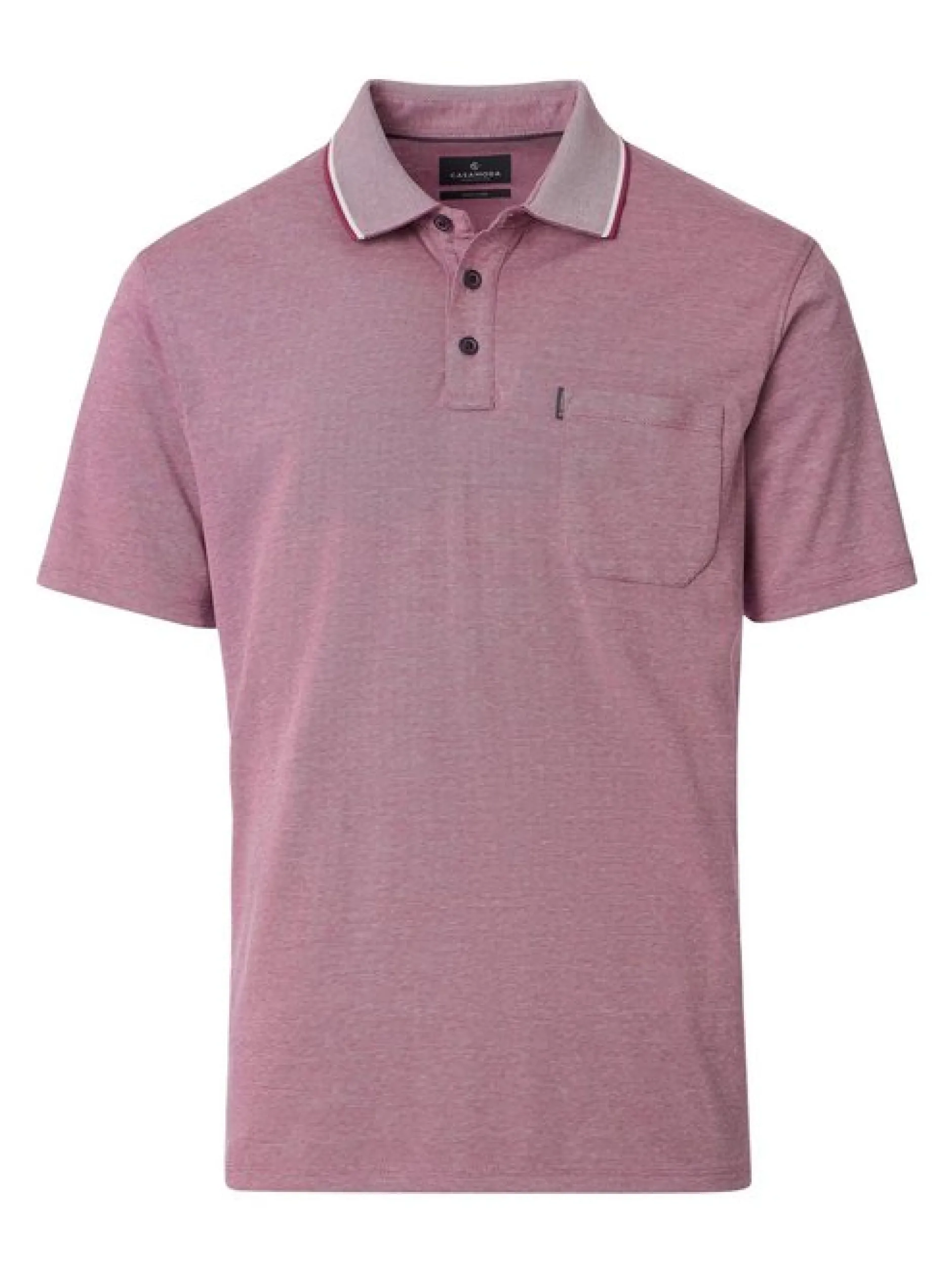 CASAMODA Herren Poloshirt in rot