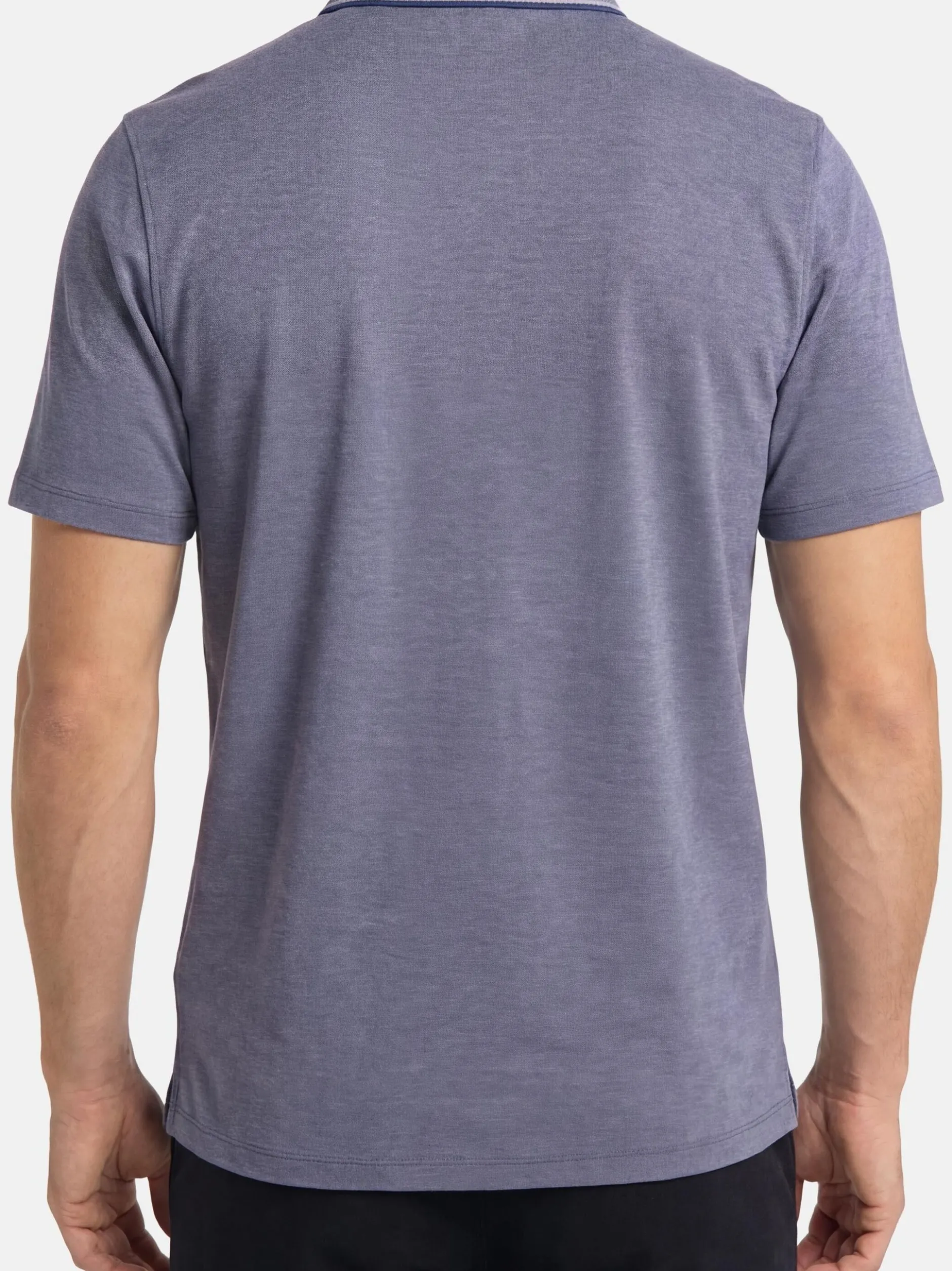 CASAMODA Herren Poloshirts im 2er-Pack in blau