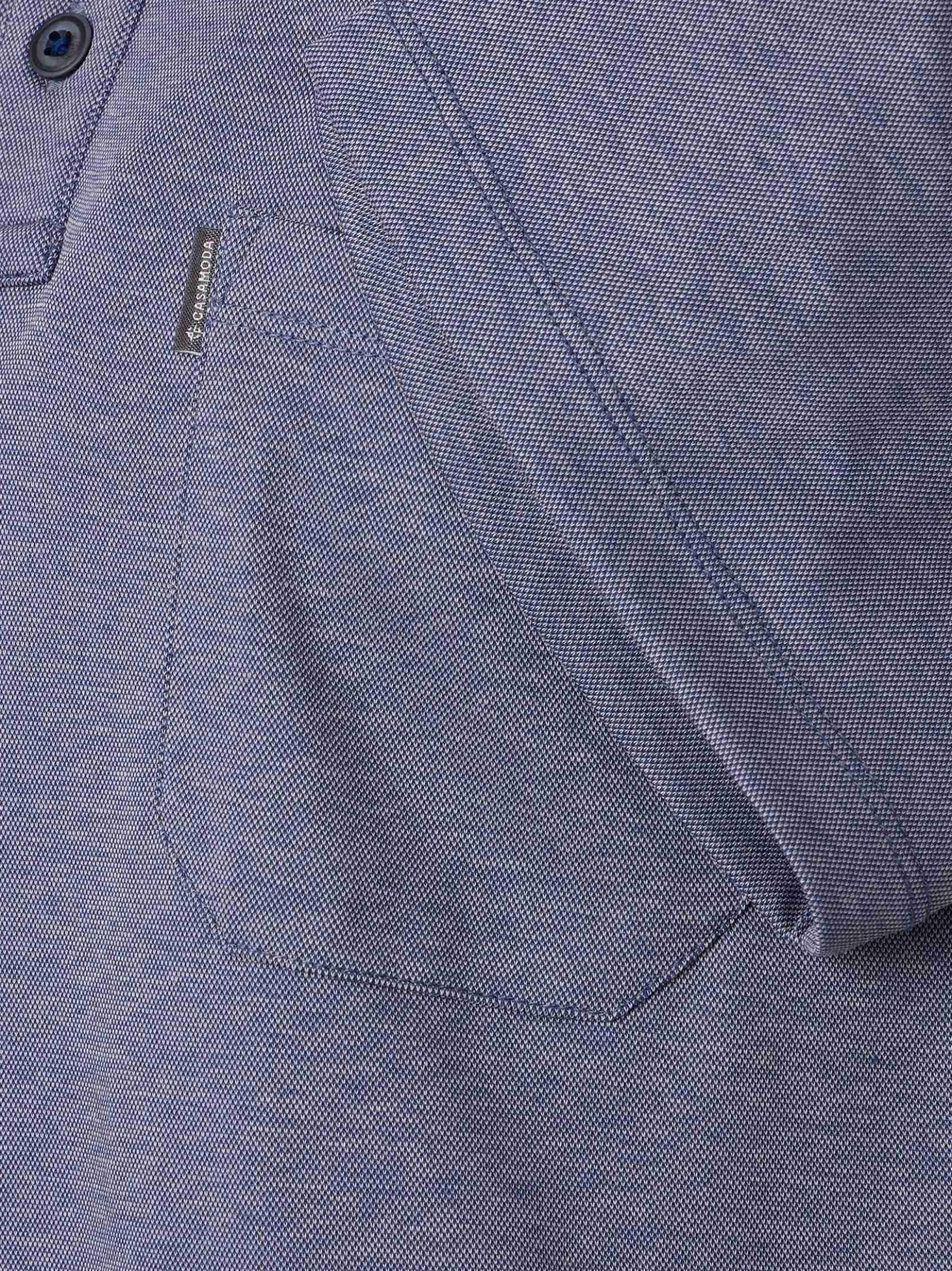 CASAMODA Herren Poloshirts im 2er-Pack in hellblau