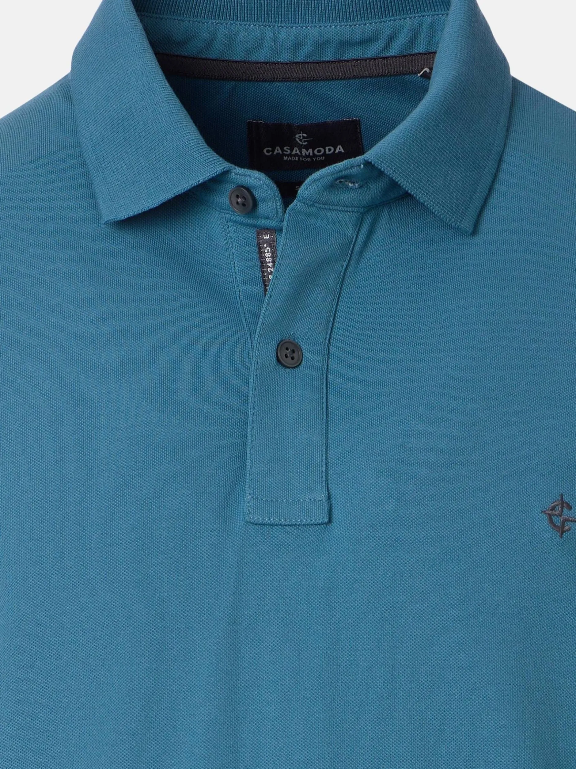 CASAMODA Herren Poloshirts im 2er-Pack in mehrfarbig