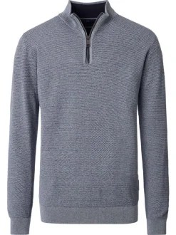 CASAMODA Herren Troyer - Basic in hellblau