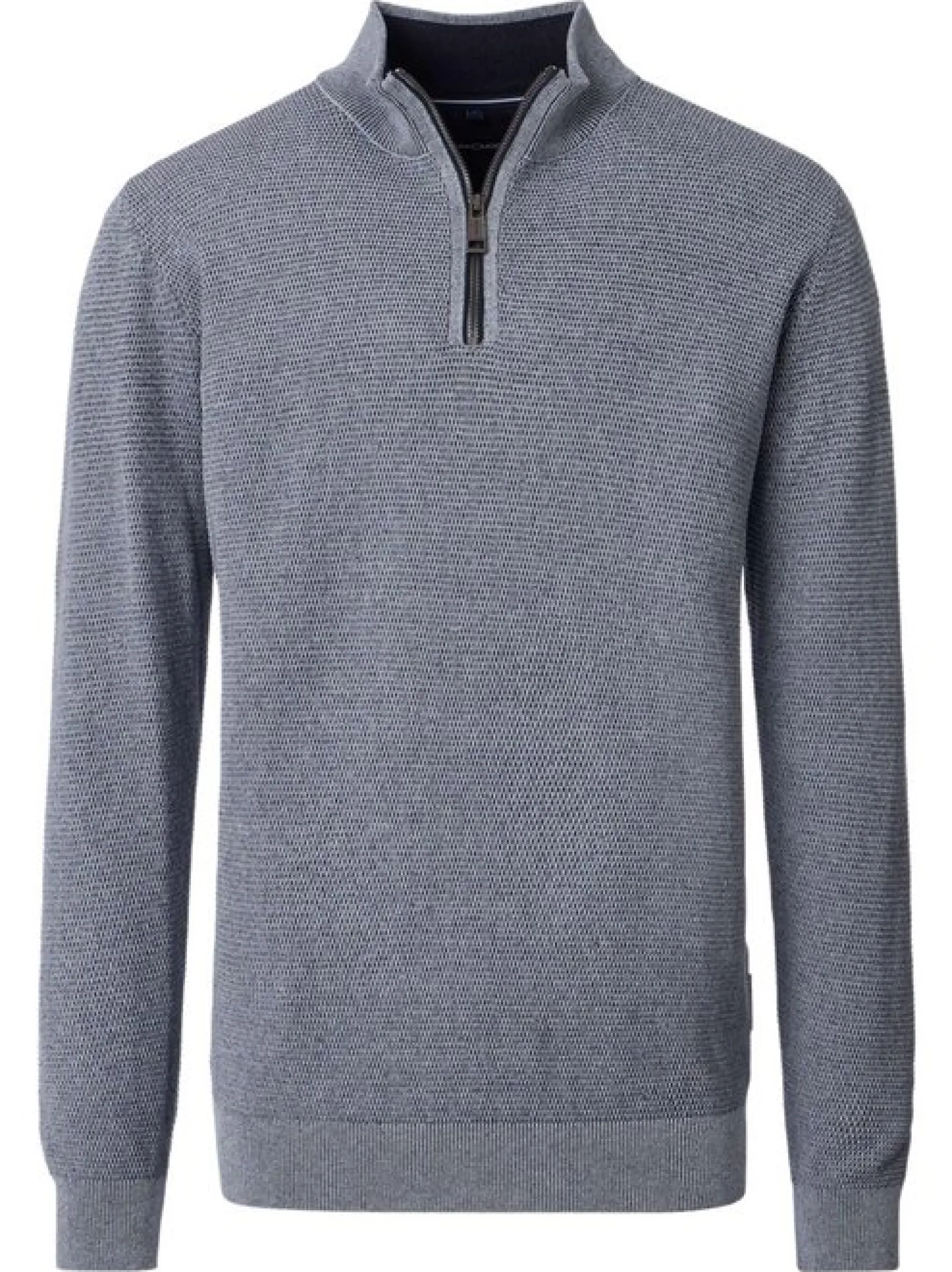 CASAMODA Herren Troyer - Basic in hellblau