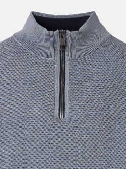 CASAMODA Herren Troyer - Basic in hellblau