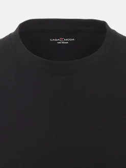 CASAMODA Herren T-Shirt - 4er Pack Basic in mehrfarbig