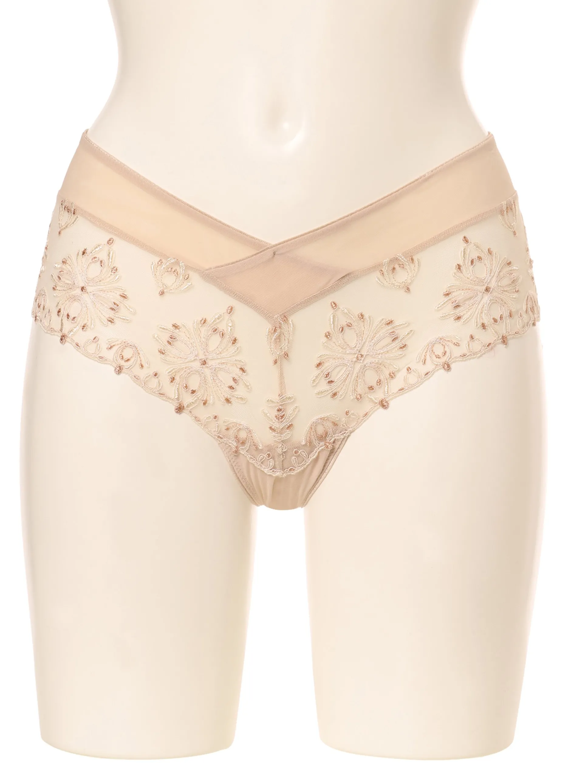 Chantelle Damen Hipster in beige roségold