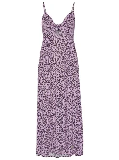 Chiemsee Damen Kleid in lila - Ausschnitt: V-Ausschnitt