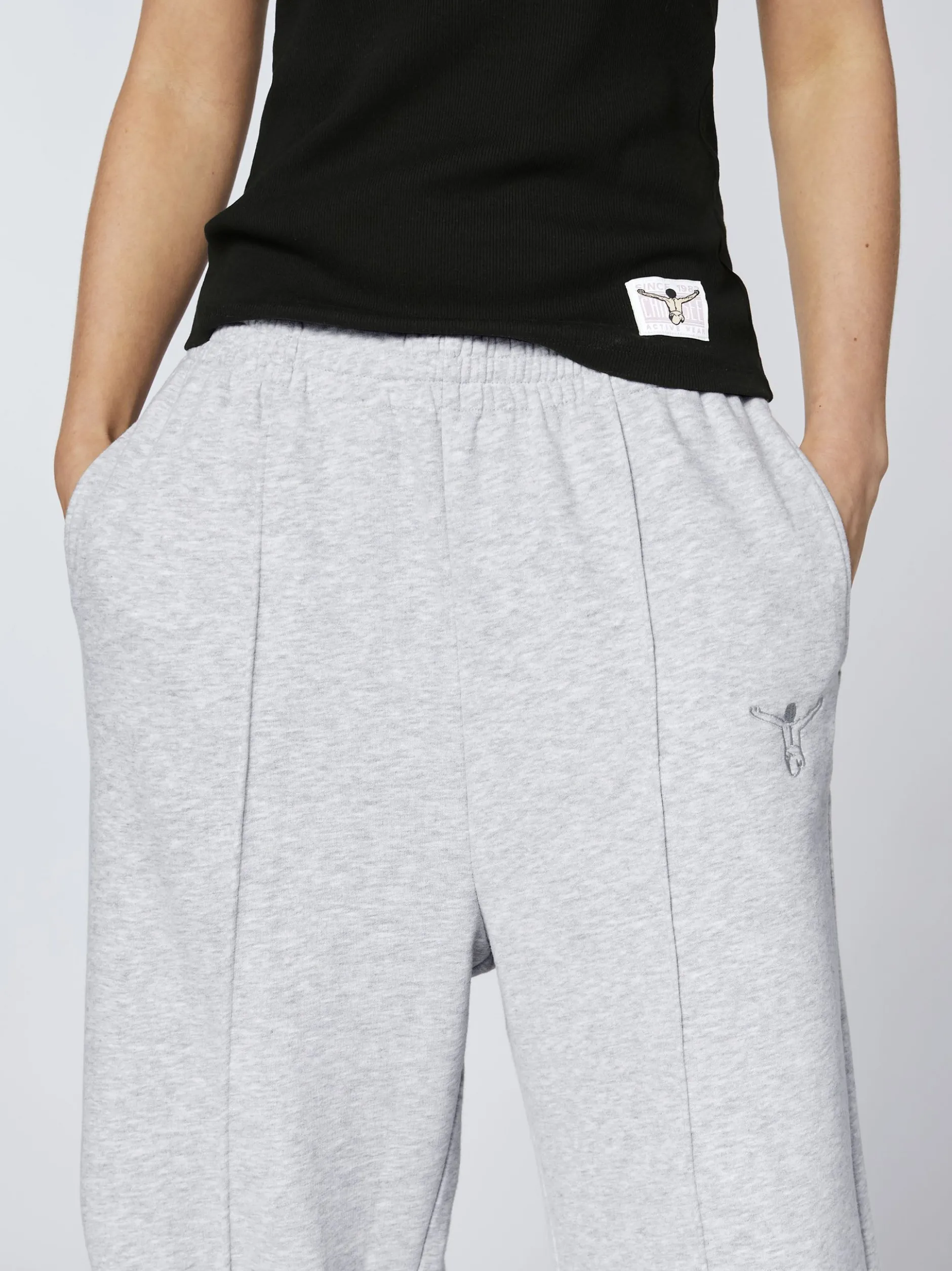 Chiemsee Damen Sweathose in grau - Länge: lang