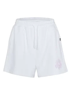 Chiemsee Damen Sweatshorts in weiß - Länge: knielang
