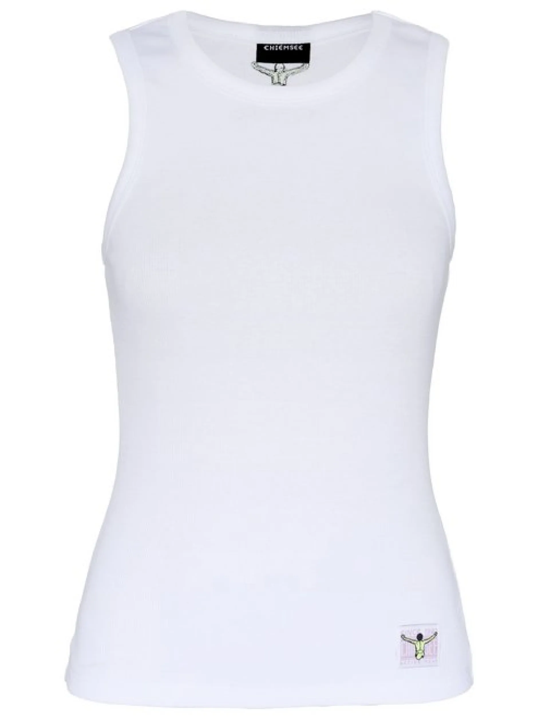 Chiemsee Damen Tanktop in weiß - Ausschnitt: Rundhals