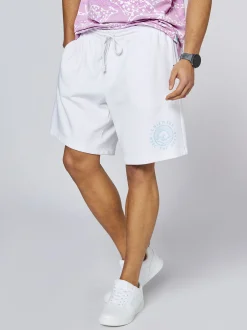 Chiemsee Herren Sweatshorts in weiß - Länge: kurz