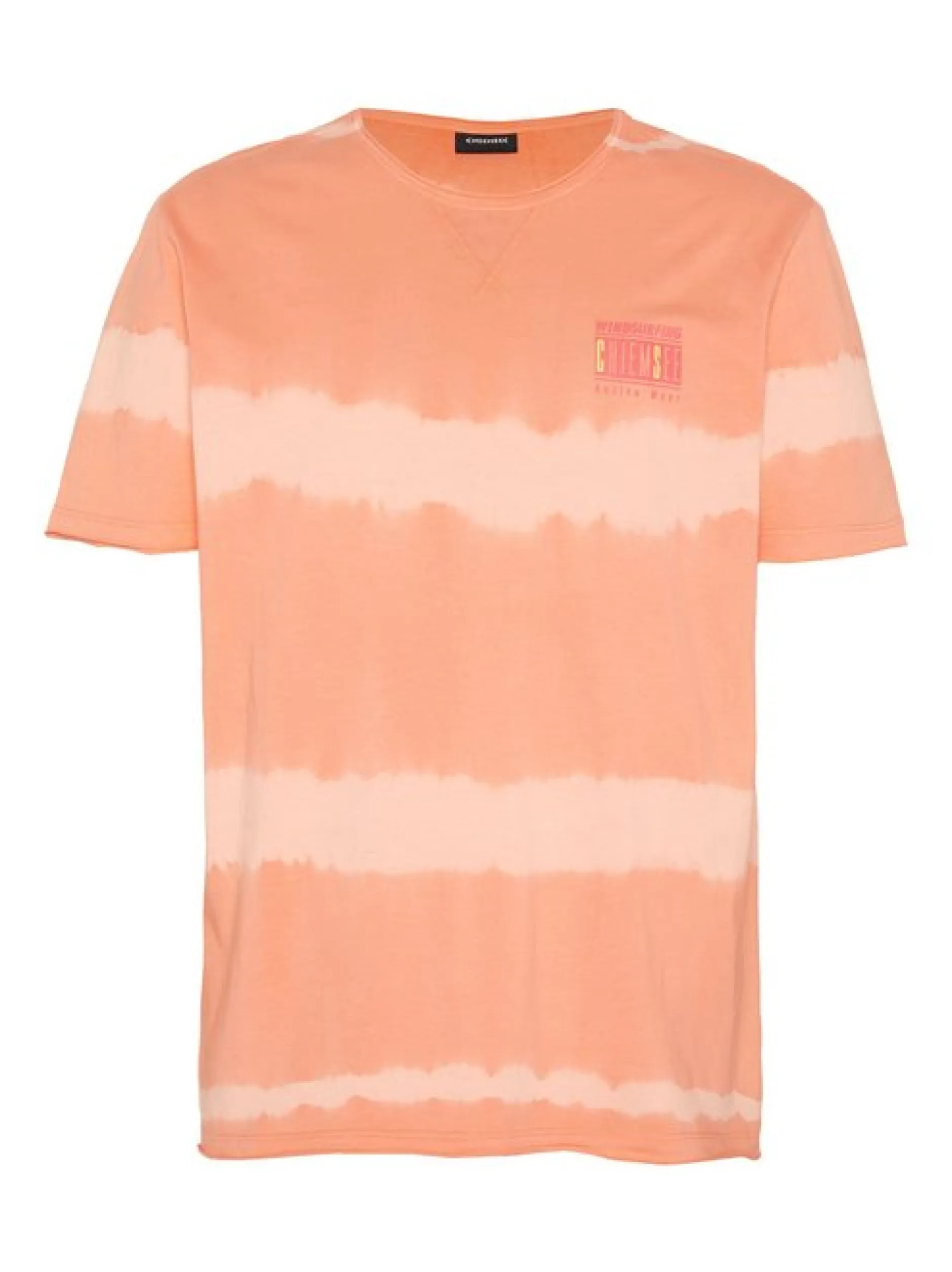 Chiemsee Herren T-Shirt in orange - Ausschnitt: Rundhals