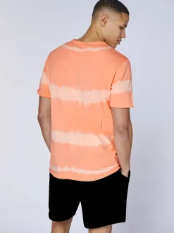 Chiemsee Herren T-Shirt in orange - Ausschnitt: Rundhals