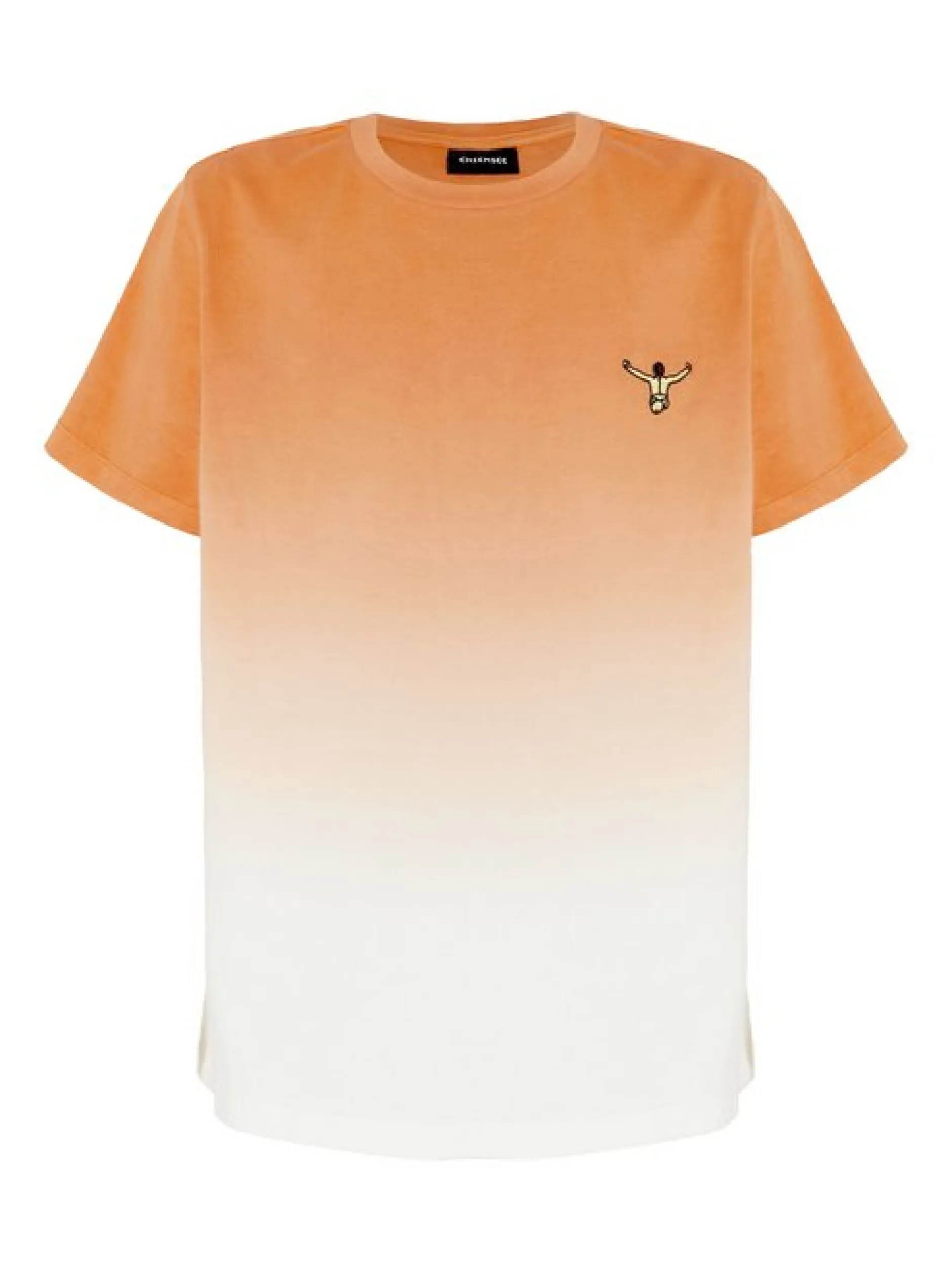 Chiemsee Jungen T-Shirt in orange weiß - Ärmel: kurzarm