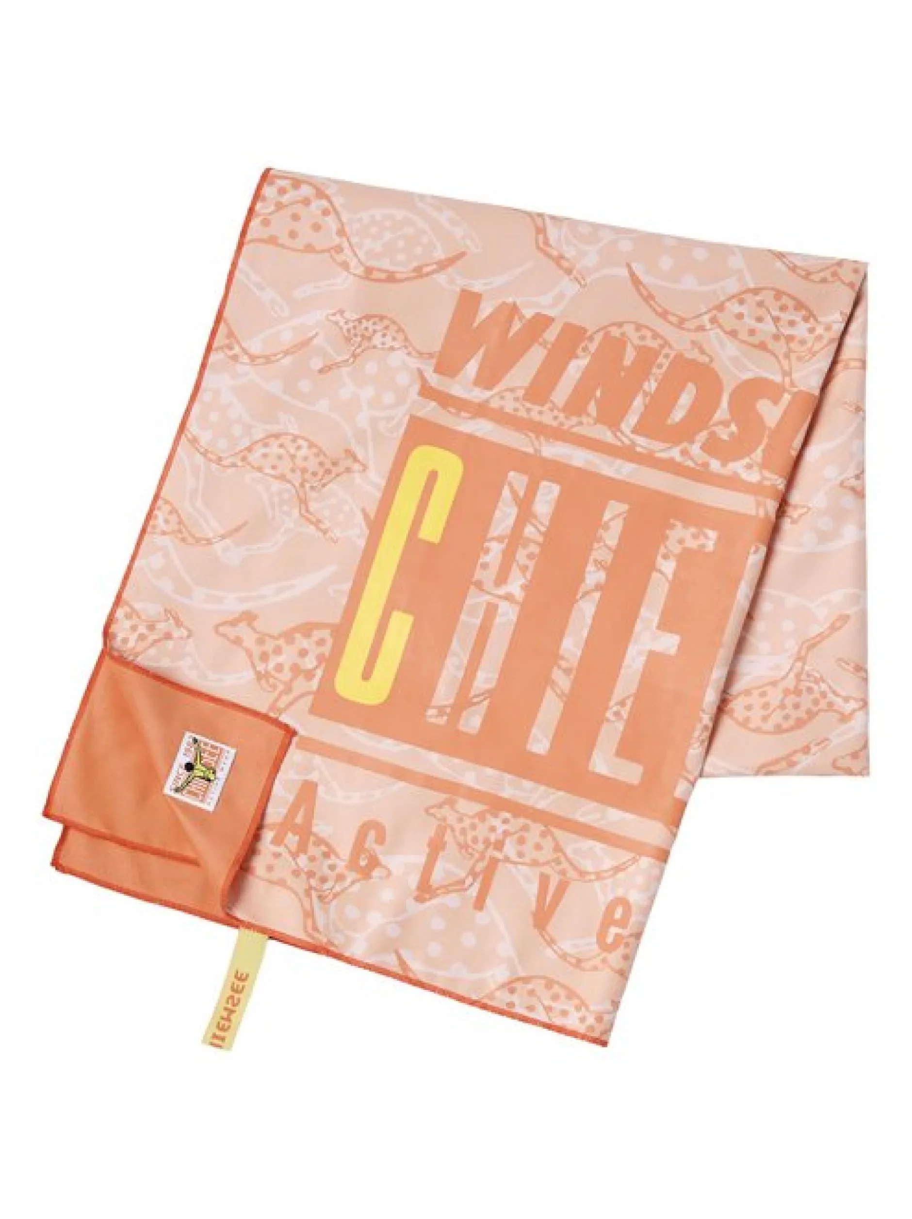 Chiemsee Unisex Strandtuch in orange