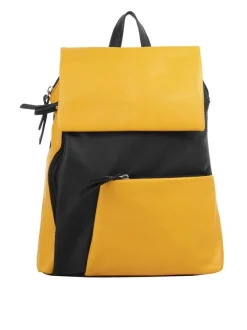 Cluty Damen Cityrucksack in gelb