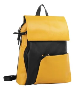Cluty Damen Cityrucksack in gelb
