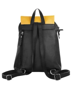Cluty Damen Cityrucksack in gelb